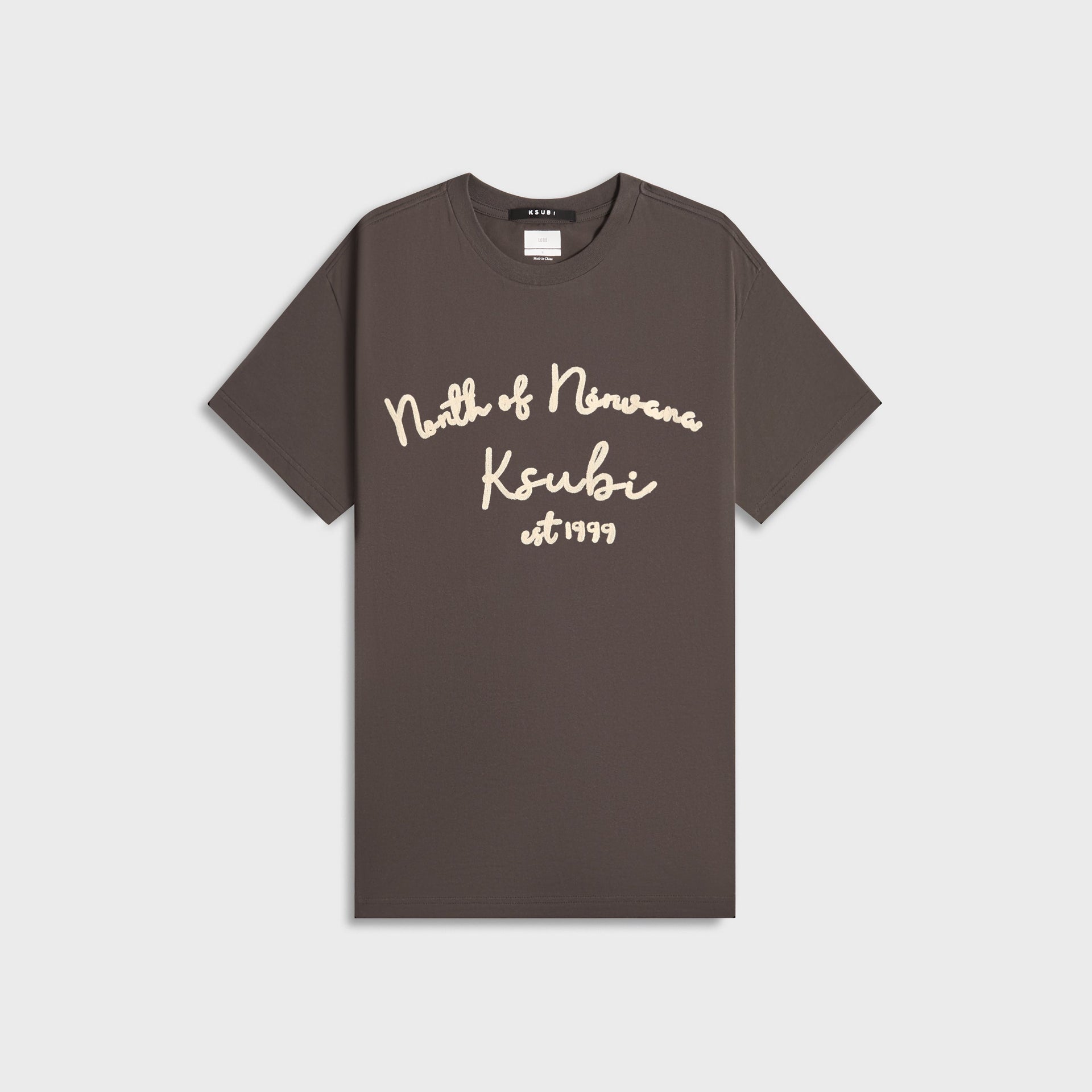 Ksubi Salud Biggie Short Sleeve Tee - Blue Mist