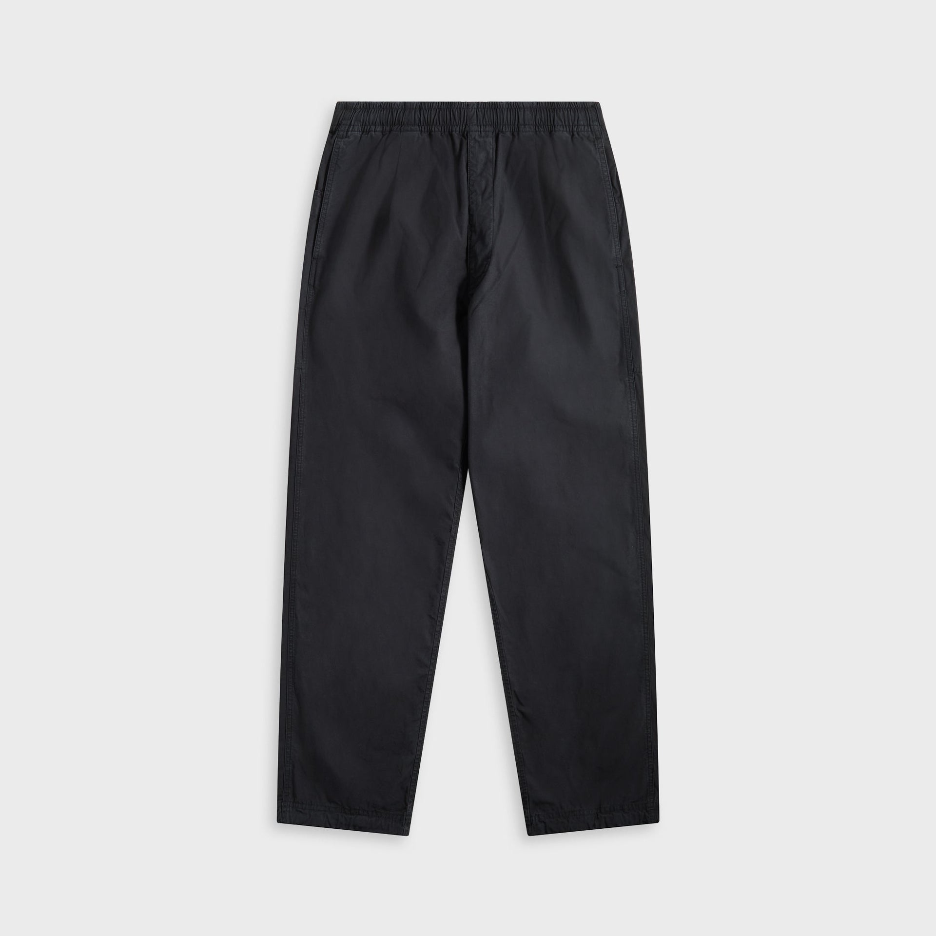 Stone Island Organic Cotton Tela Garment Dyed Marina Trouser in Navy Blue