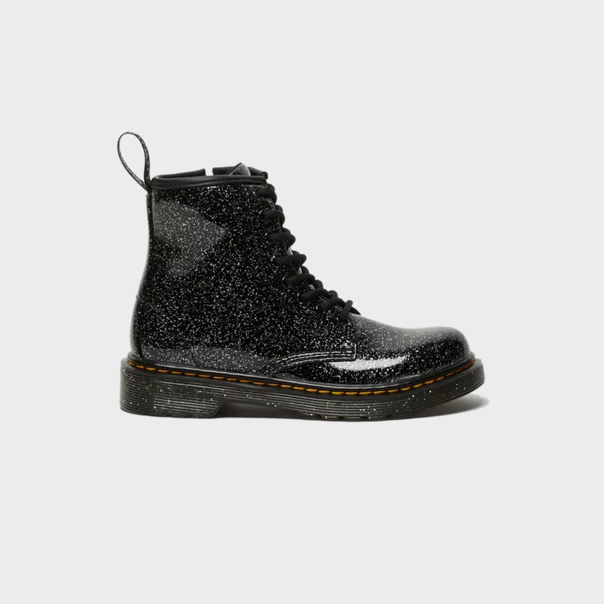 Dr. Martens Junior 1460 Ankle Boot - Black Glitter