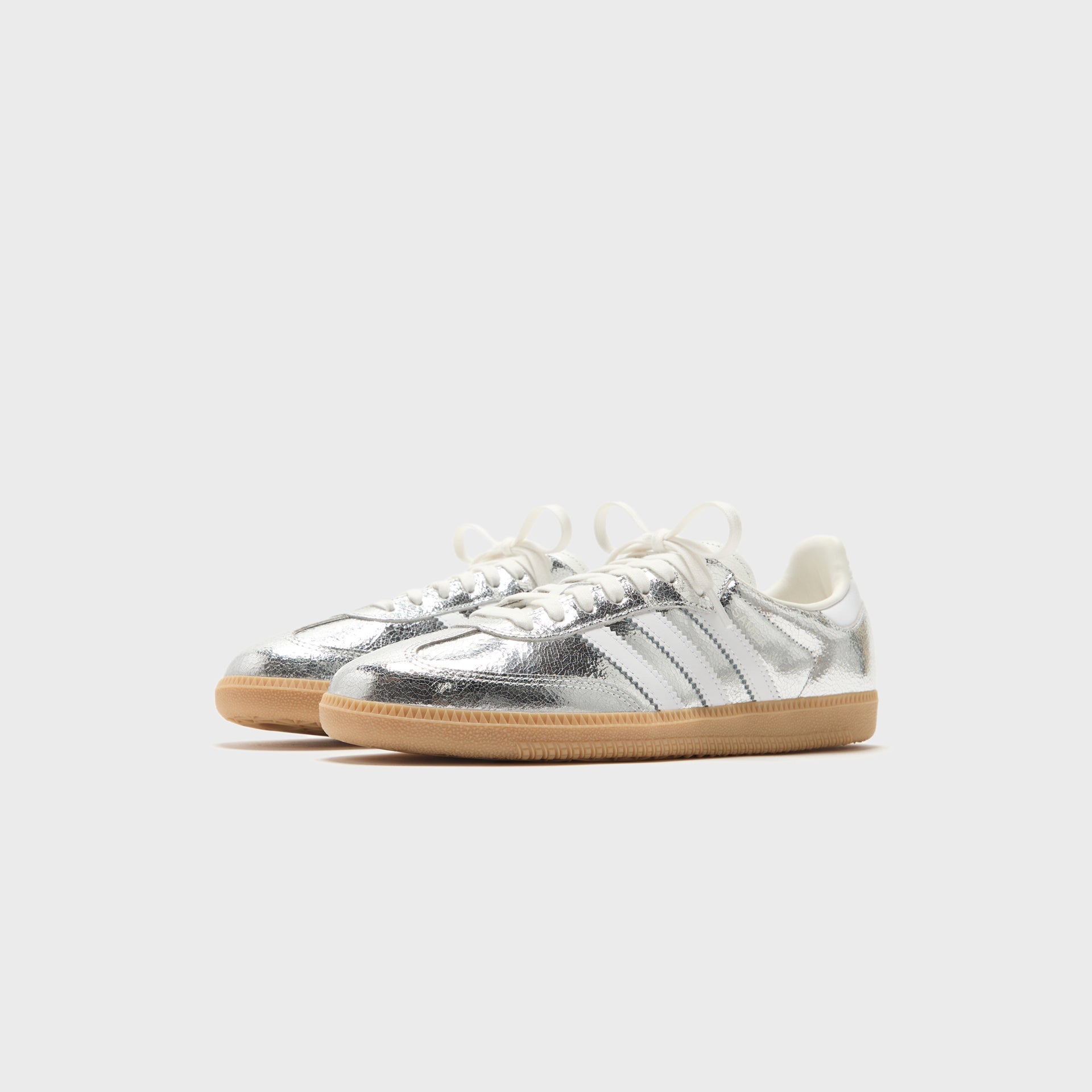 adidas WMNS Samba OG - Silver Metallic / Cloud White / Core White