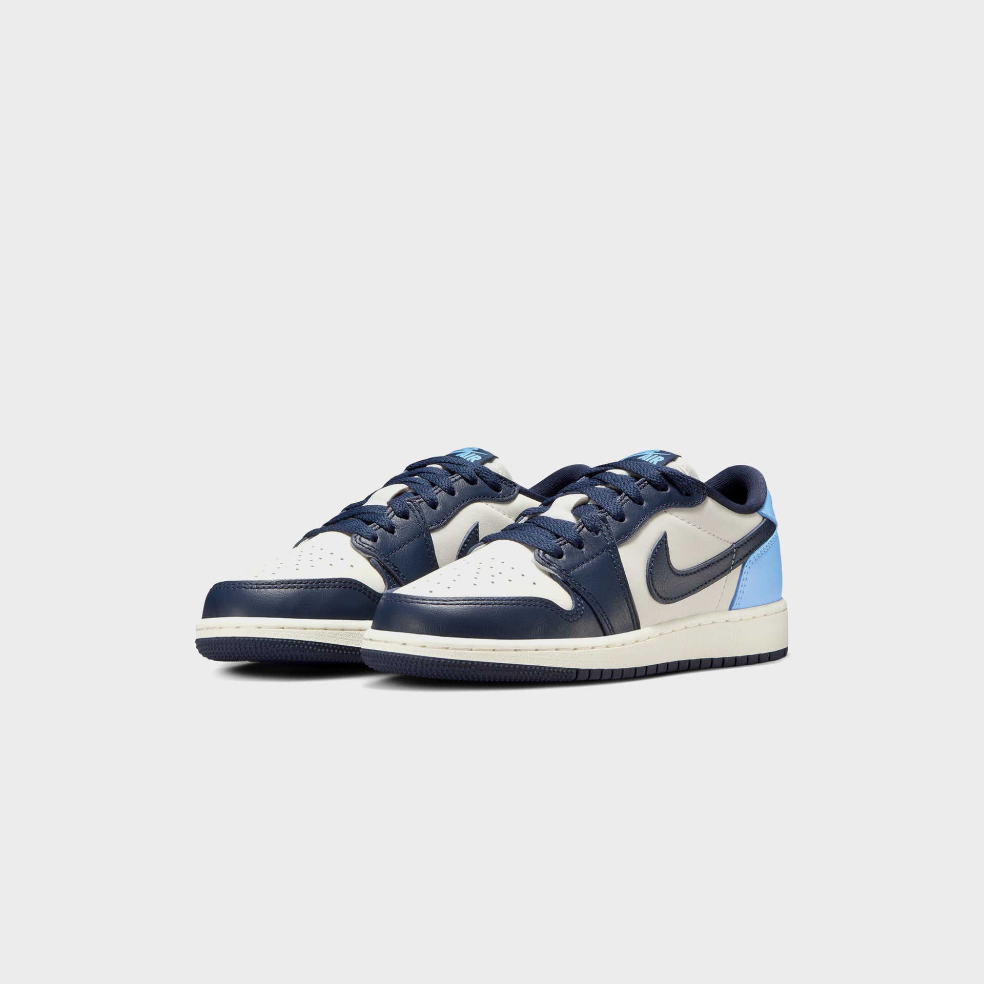 Jordan GS Air Jordan 1 Retro Low OG - Obsidian / University Blue