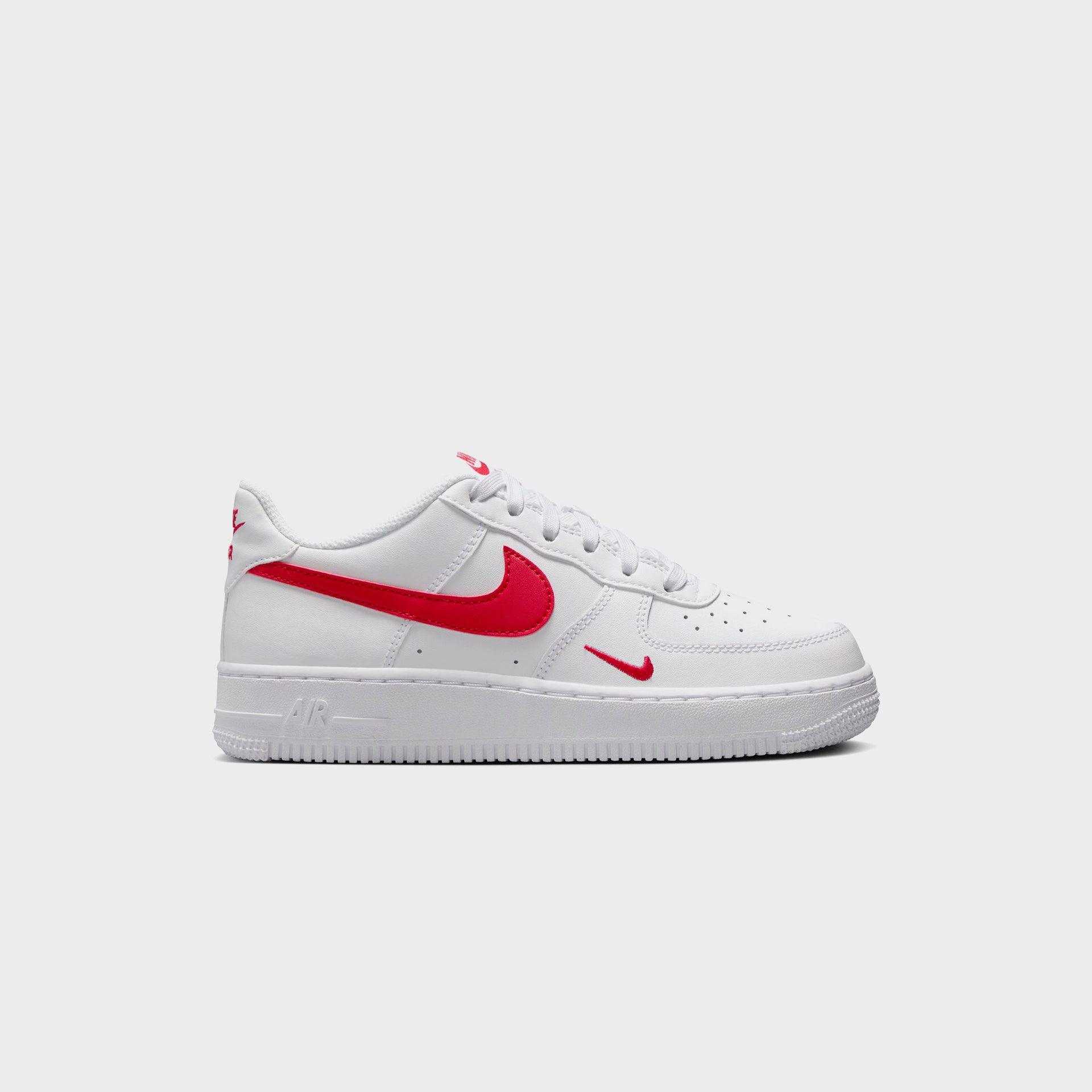Nike GS Air Force 1 LV8 - White / University Red