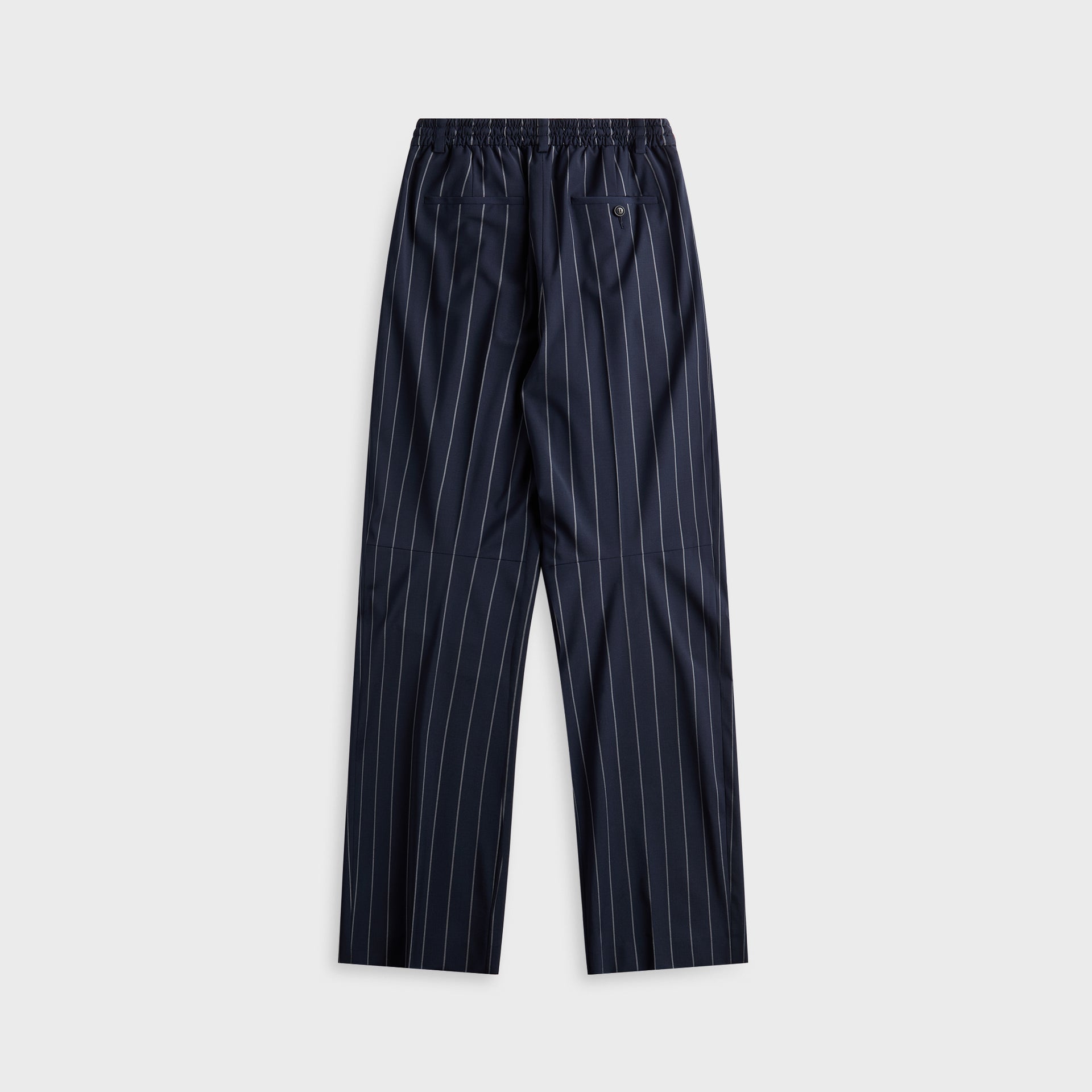 Alexander Wang Trousers With Turned Down Elastic Waistband - Navy / Grey
