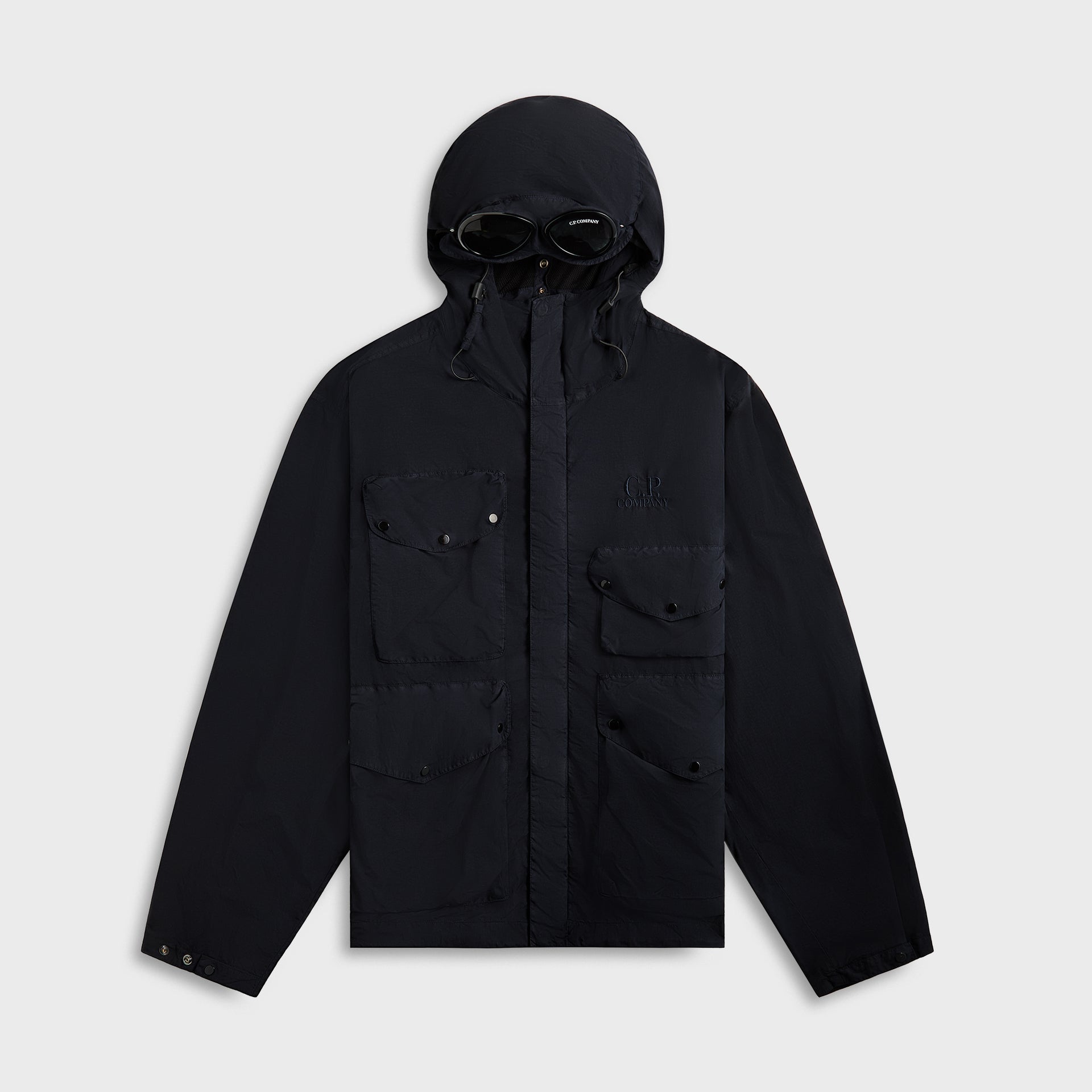 C.P. Company Flatt Nylon Goggle Jacket - Total Eclipse