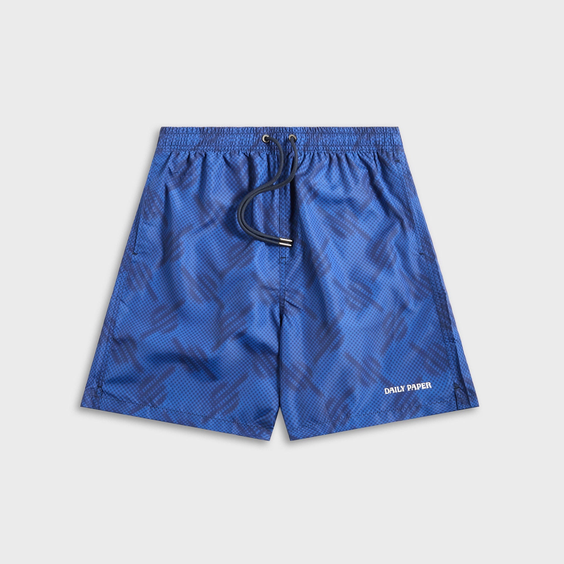Daily Paper Dotted Monogram Swimshorts in True Blue