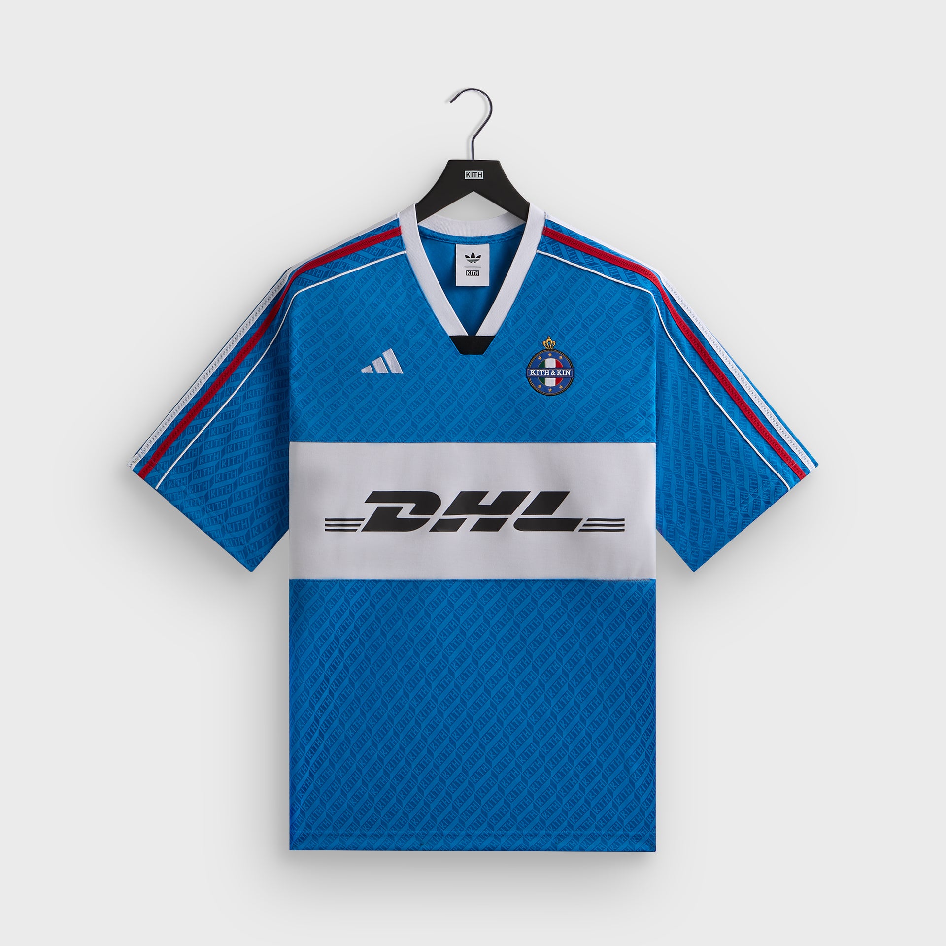 Kith for adidas Football DHL Express Jersey in Blue Burst