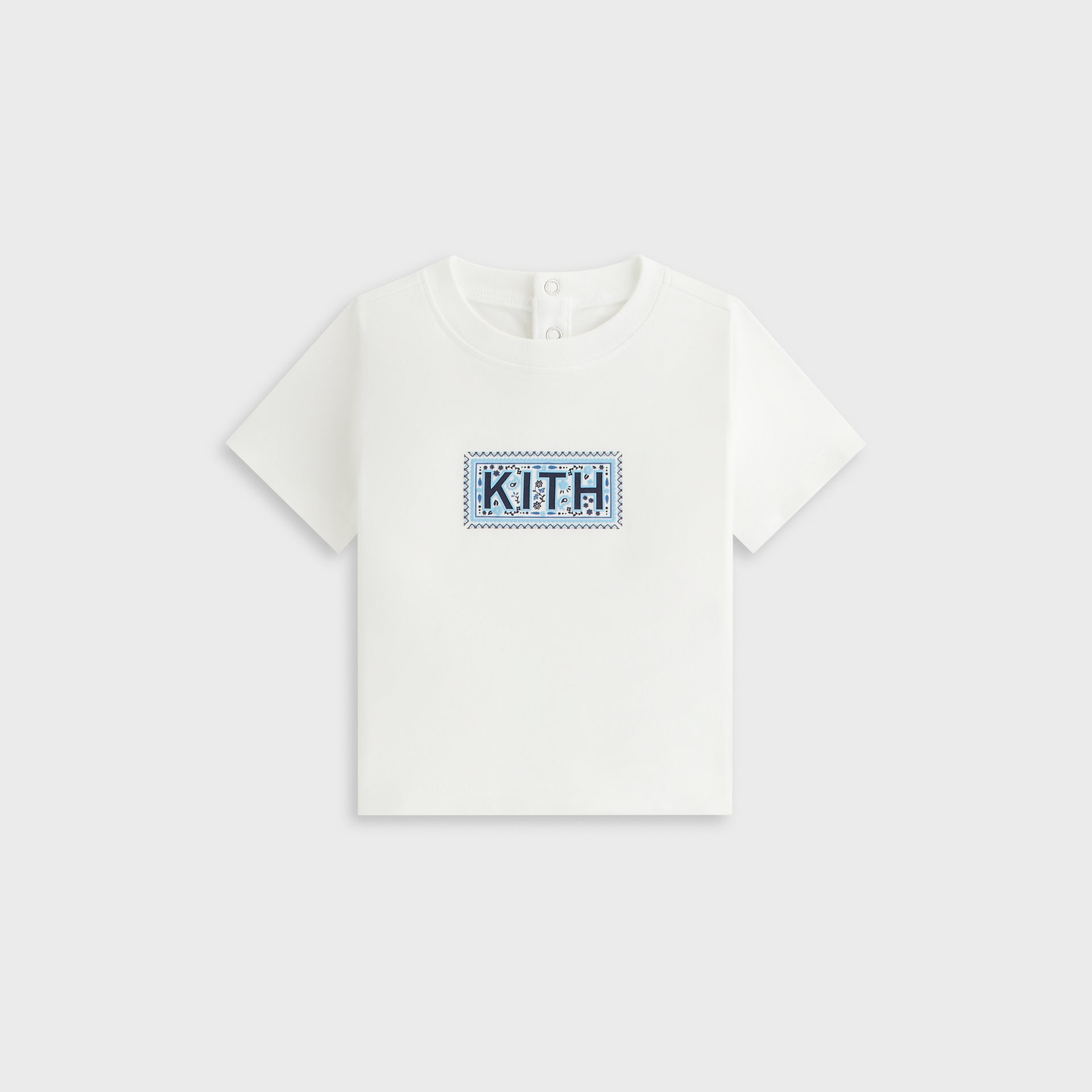 Kith Baby Needlepoint Tee in White