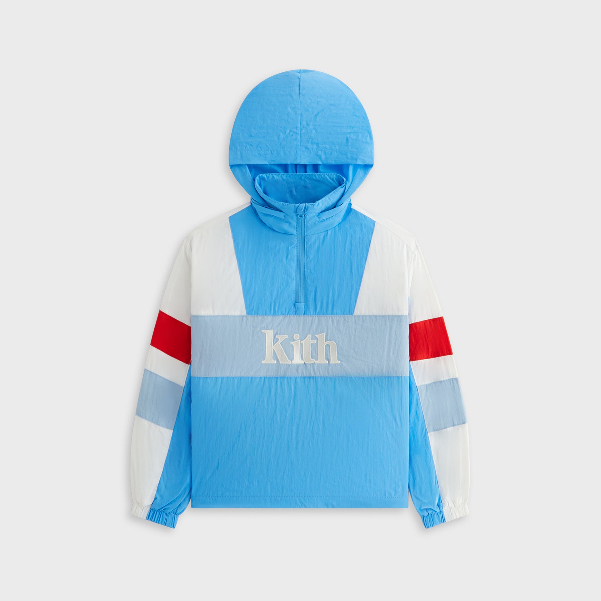Kith Kids Harrison Pullover Jacket in Celeste