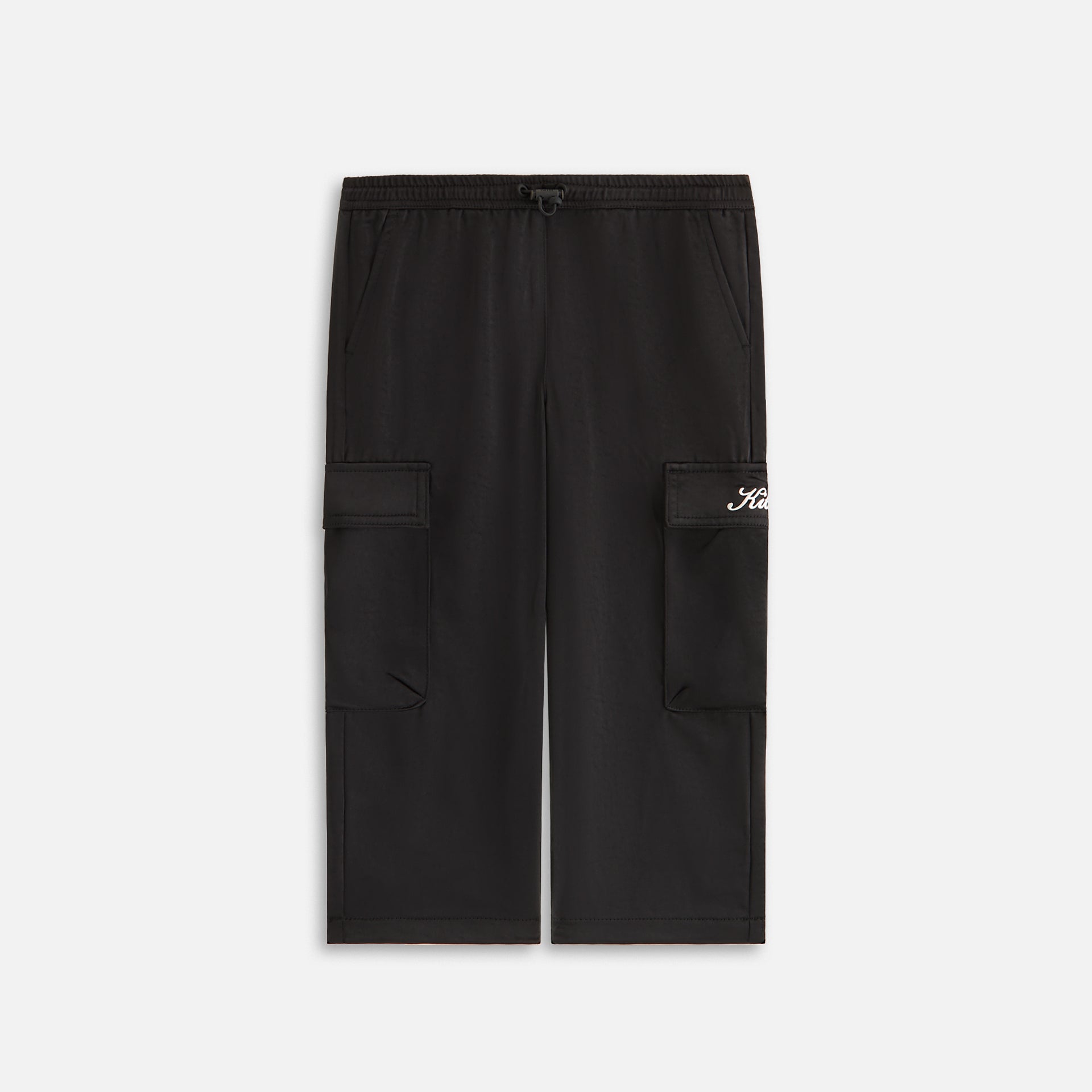 Kith Kids Satin Cargo Pant - Black