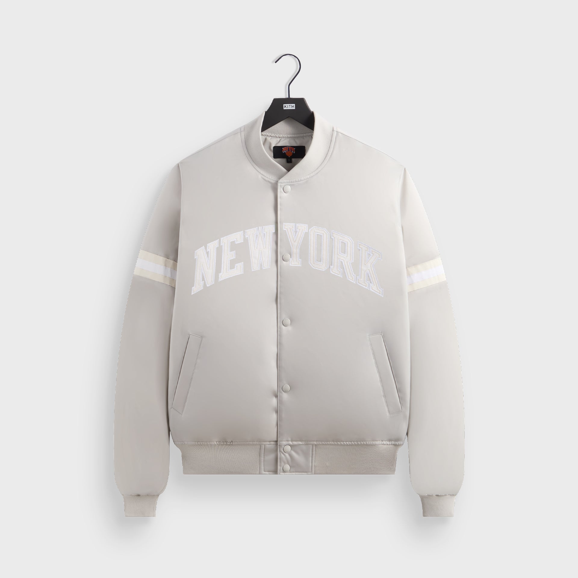 Kith for the New York Knicks Empire Satin Bomber Jacket - Wake