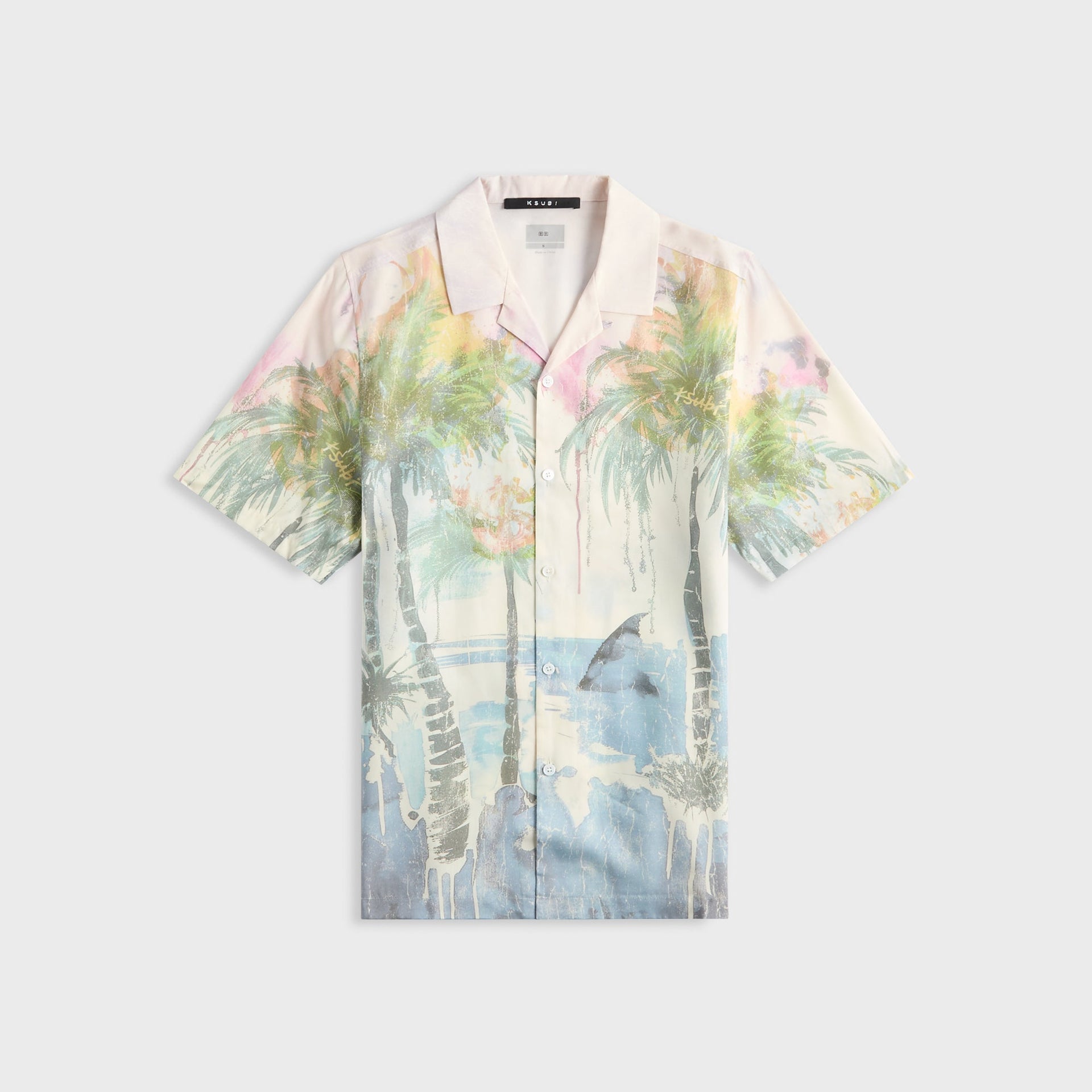 Ksubi Rosebowl Long Sleeve Shirt - Salted Blue