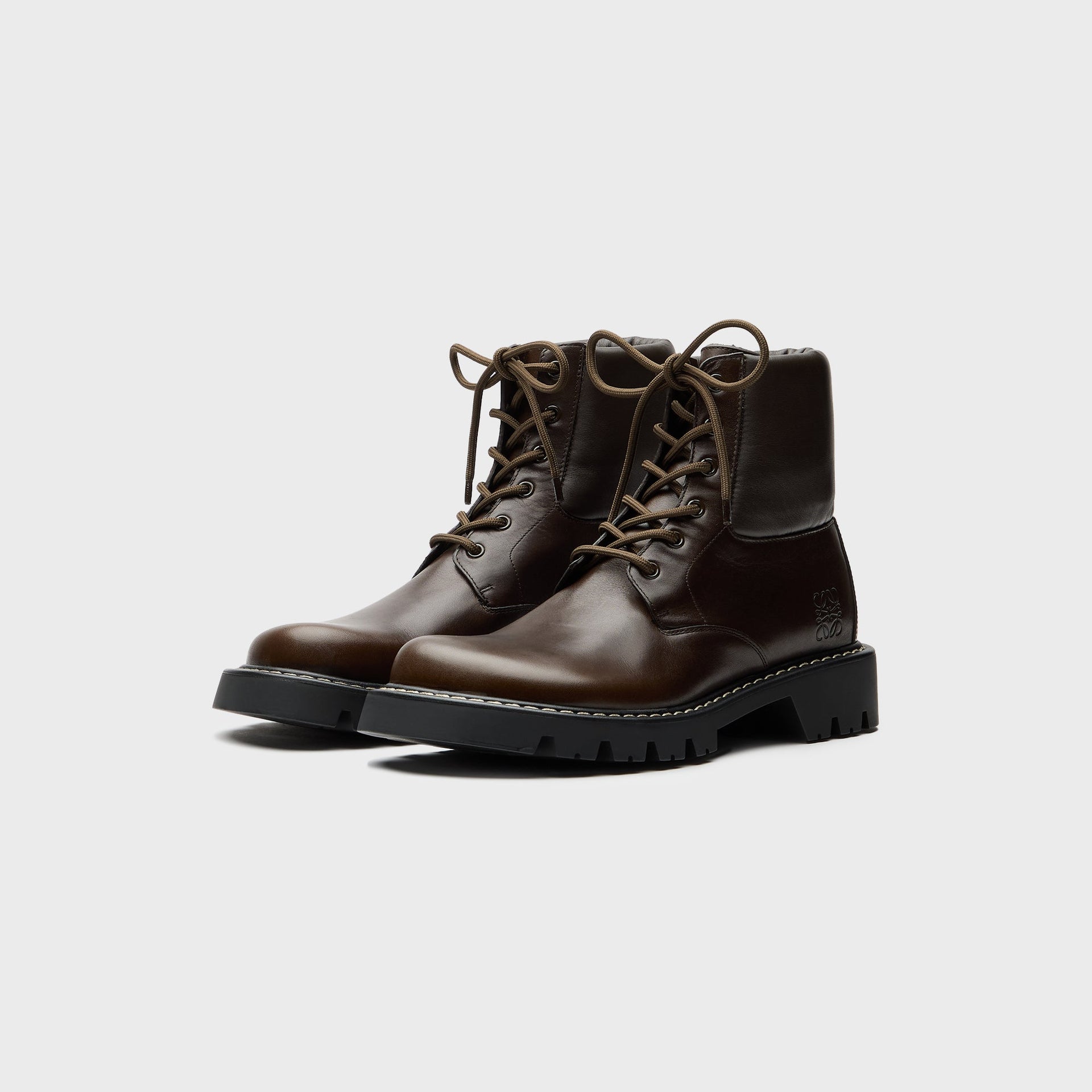 Loewe Sierra Ankle Boot - Dark Khaki / Green