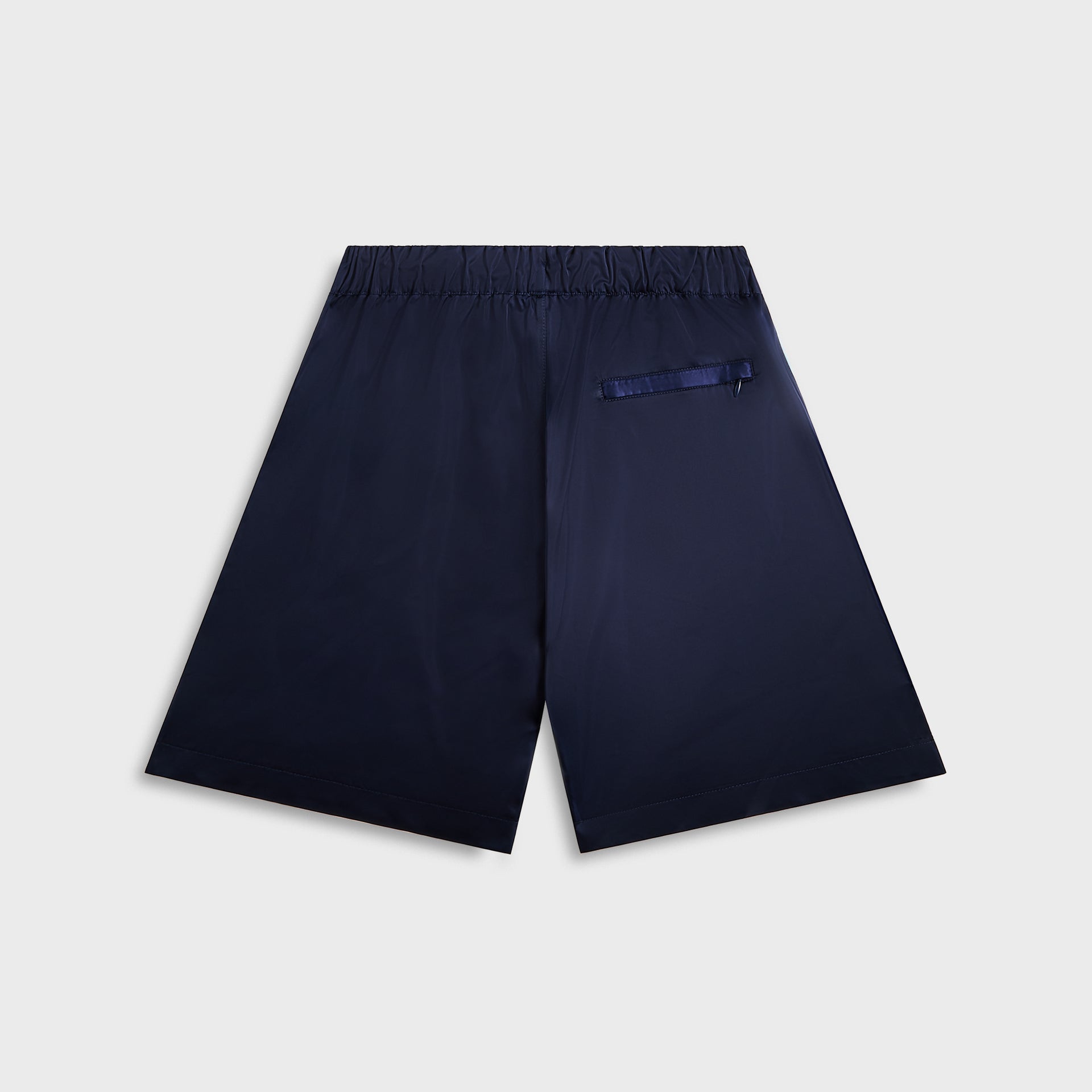 Casablanca Nylon Pleated Track Short - Navy