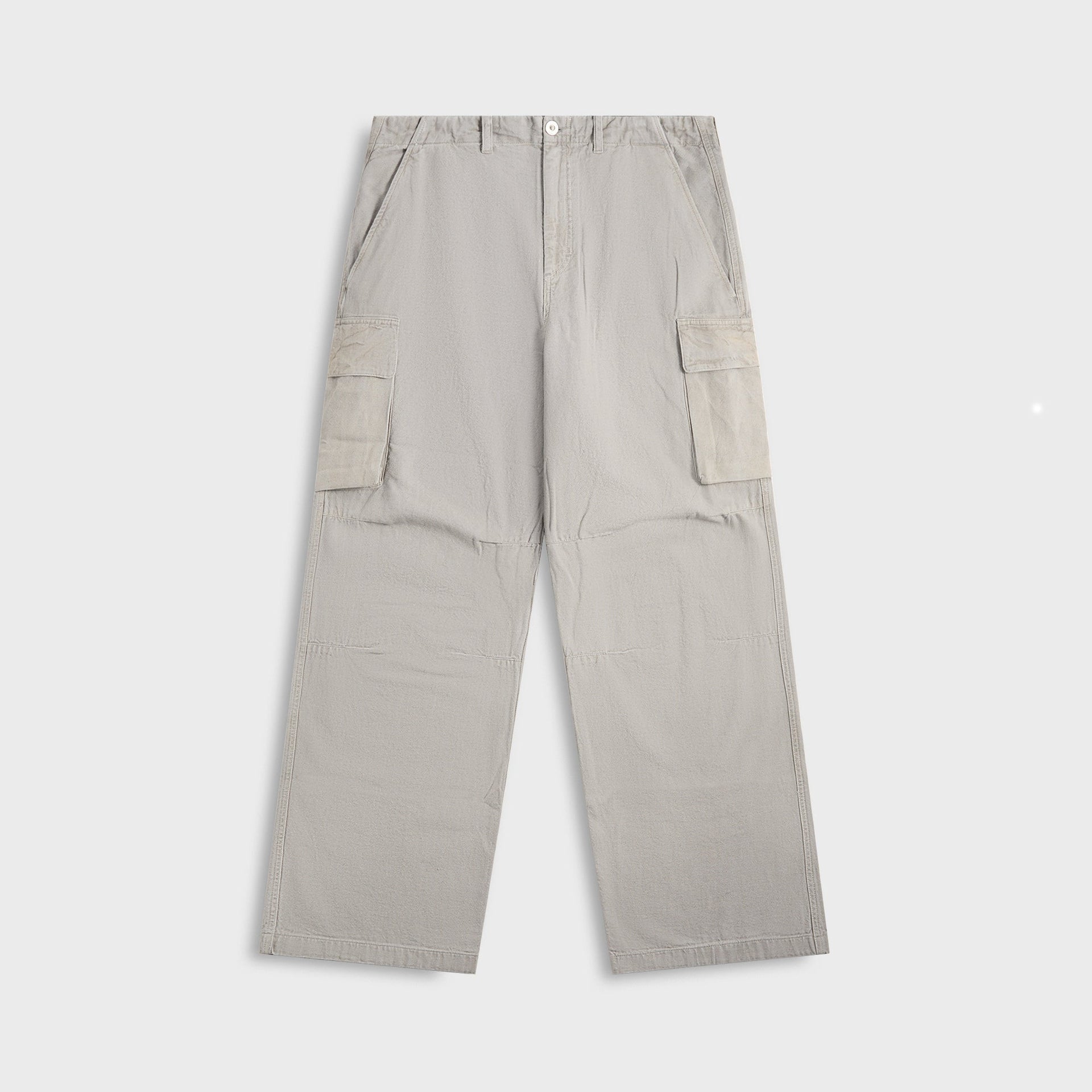 Our Legacy Mount Cargo Pant in Stone Gravel Draping Canvas in Grey