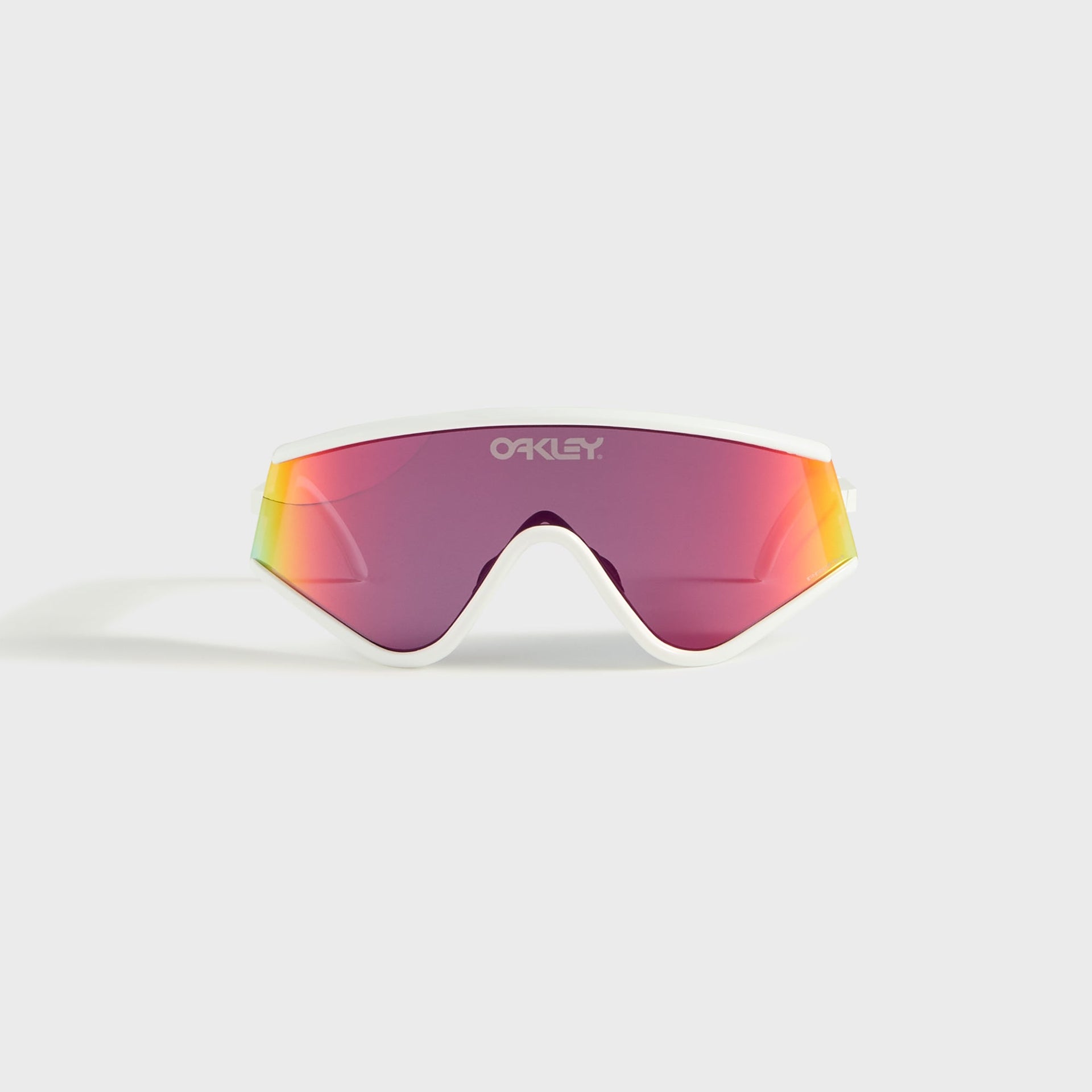 Oakley Eyeshade in White / Prizm Road