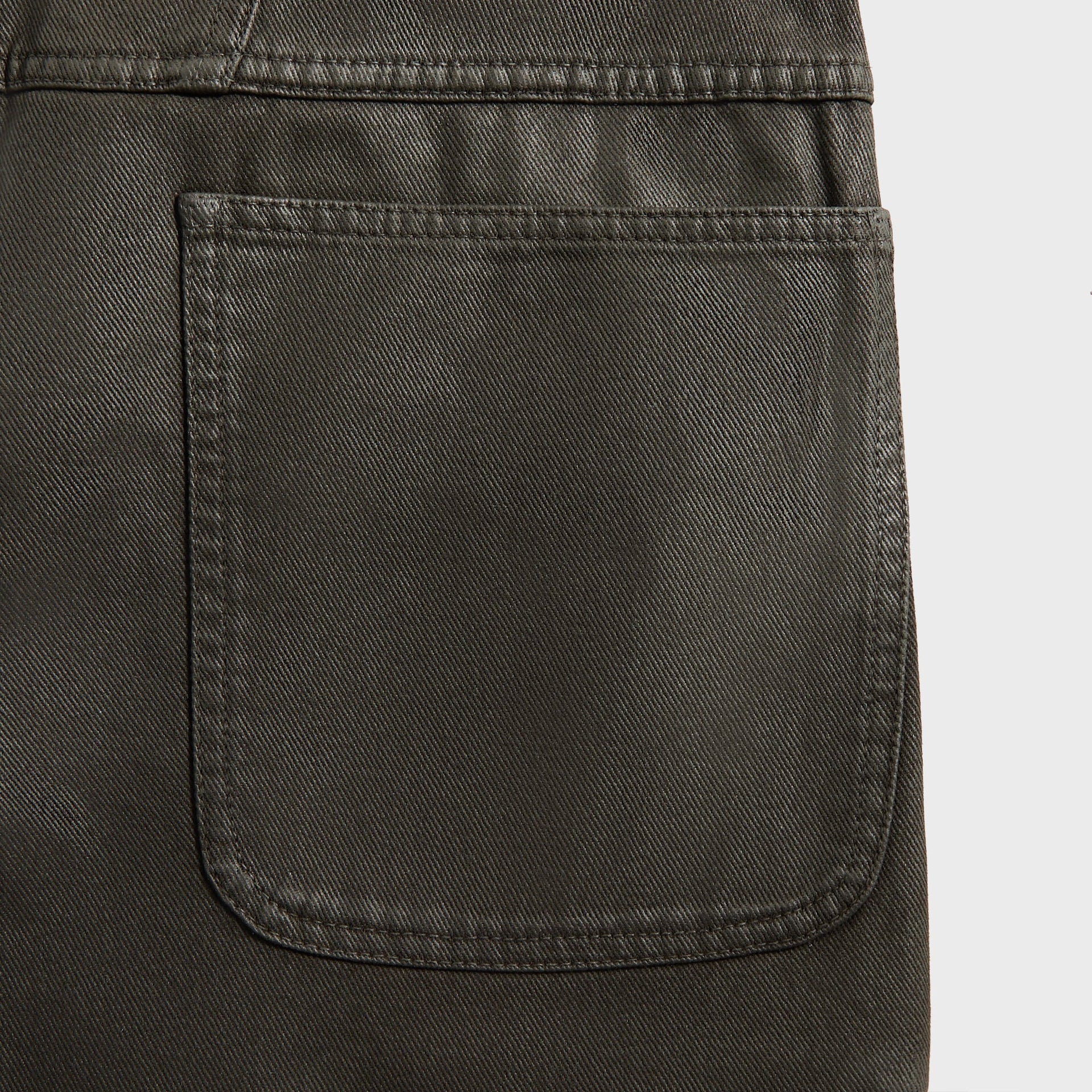 Lemaire Twisted Workwear Pants in Dark Chocolate