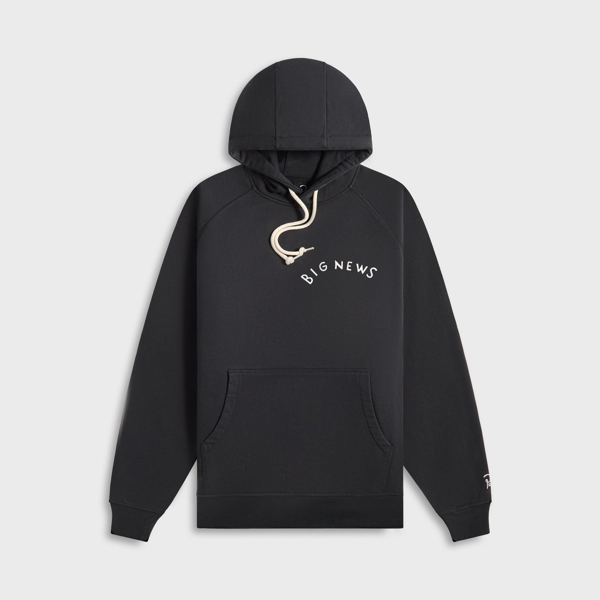 by Parra Sleep Now Hooded Sweatshirt in Black