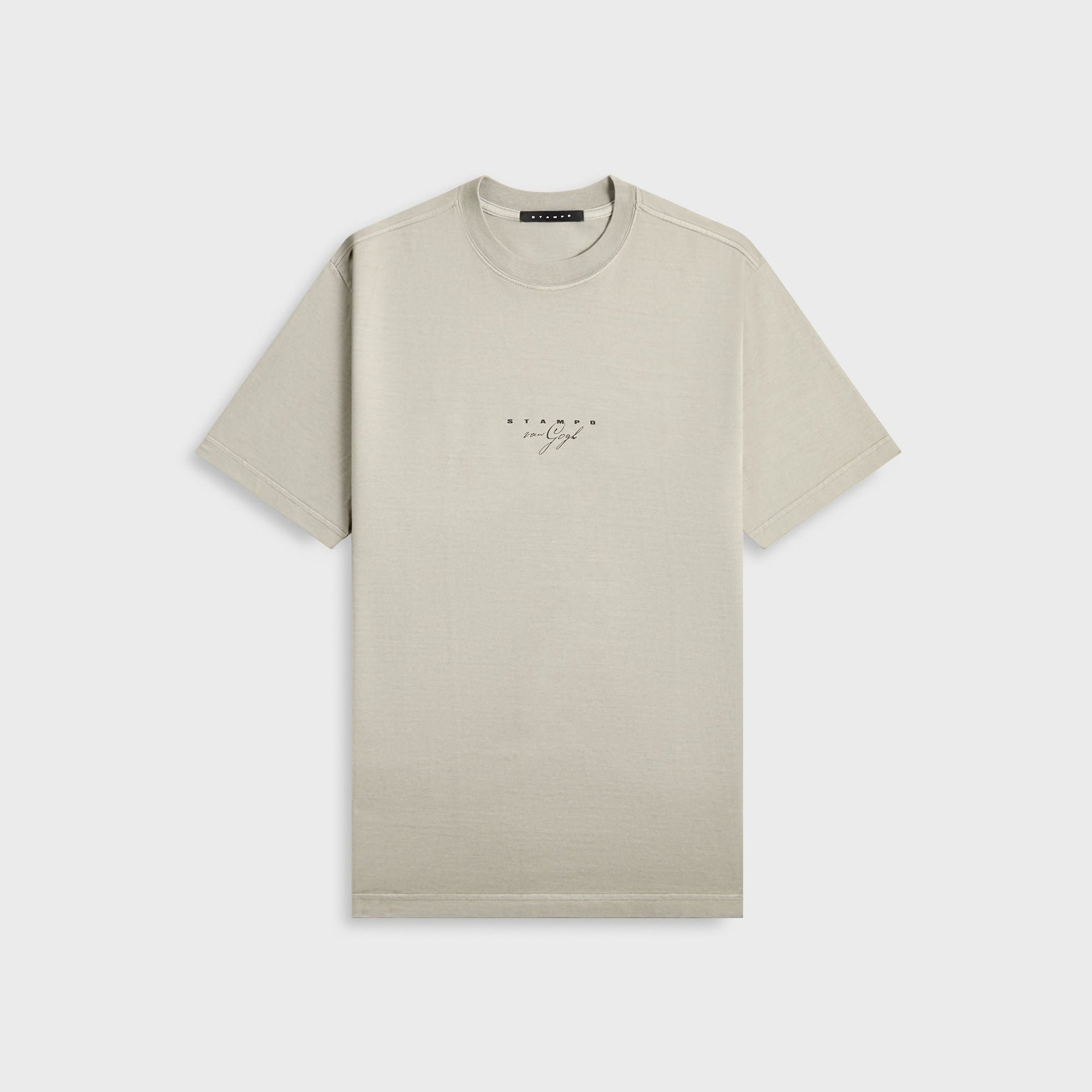 Stampd Van Gogh Relaxed Tee in Vintage Washed Fog
