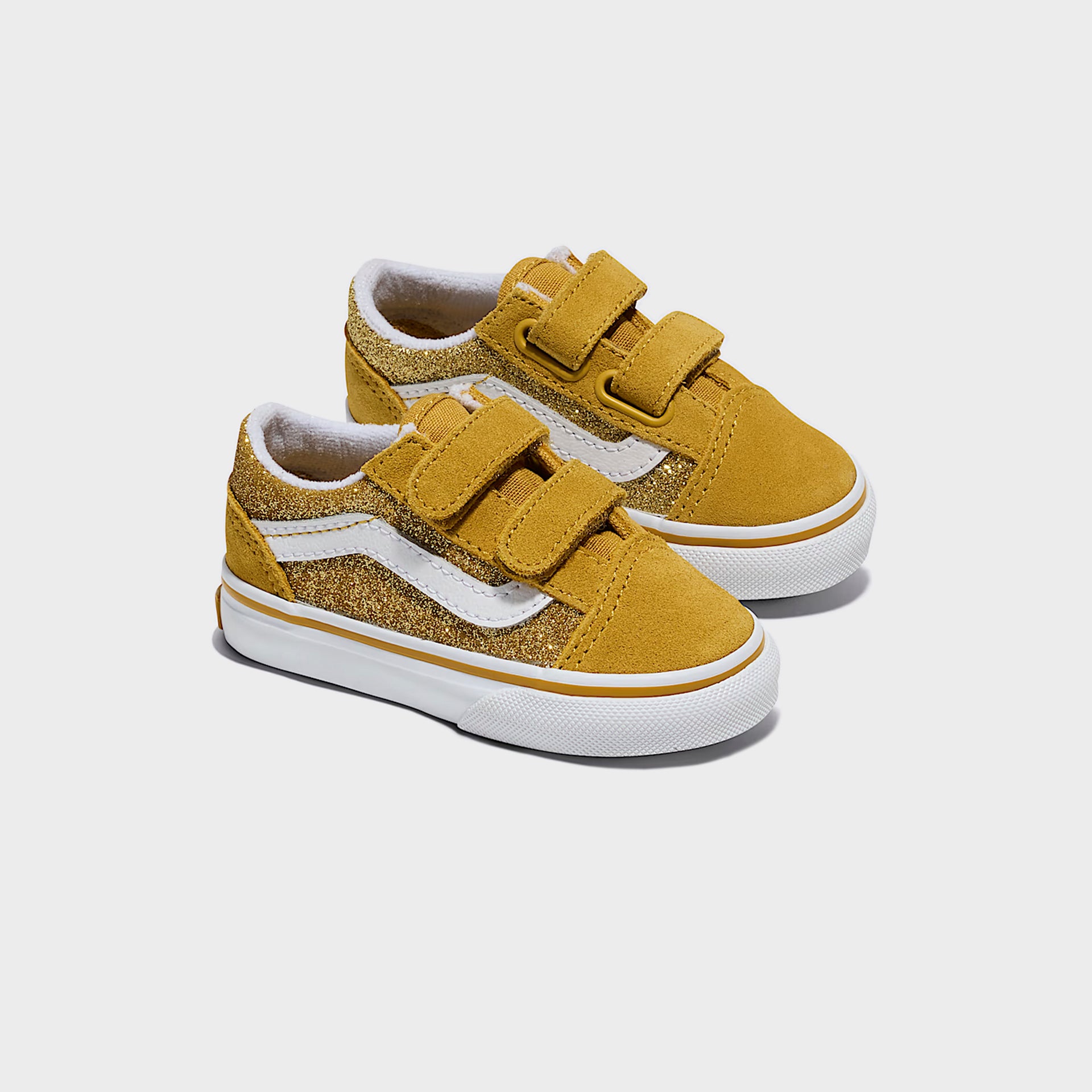 VANS PS Old Skool Glitter - Champagne Gold